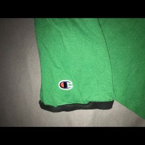 Green champion tee